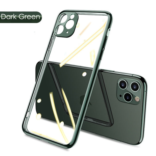 Soft Tpu Case For iPhone 11 Pro Max Case Full protector Cover camera Case For iPhone XS MAX X XR 7 8 PLUS SE 2 2020