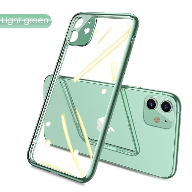 Soft Tpu Case For iPhone 11 Pro Max Case Full protector Cover camera Case For iPhone XS MAX X XR 7 8 PLUS SE 2 2020